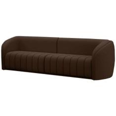 Sofa 3 Lugares 252 Cm Memphis Veludo Sl 942 Moll Sl 942 - MOLUFAN ESTO