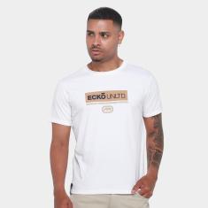 Camiseta Ecko Logo Masculina-Masculino