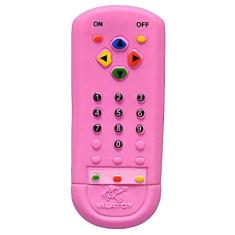 Mordedor Controle Remoto Rosa, Vila Toy, Rosa