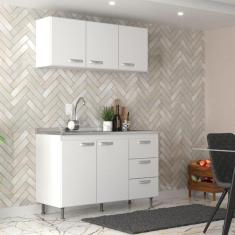 Cozinha Modulada 2 Peças Ipanema Evidência Móveis