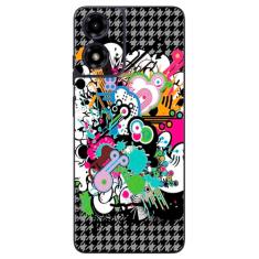 Capa Adesivo Skin022 Verso Para Motorola Moto G24