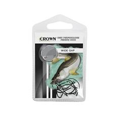 Anzol Crown Wide Gap Black N04 C/10 Und
