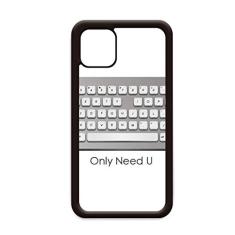 Teclado programador só precisa de U para iPhone 12 Pro Max capa para Apple Mini Mobile Case Shell