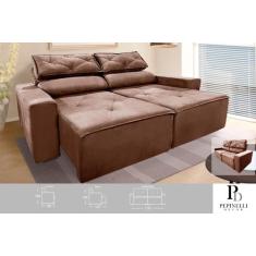 Sofá Reclinável Retrátil com Molas 2 lugares 1,50m - Pepinelli Decor