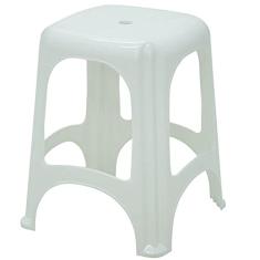 Banqueta Tramontina Niterói em Polipropileno Branco