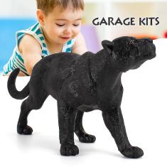 Boneco de ação Sajy Panthera Pardus Fusca em PVC sólido 25cm