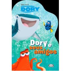 Livro - Dory E Seus Amigos (Procurando Dory)  Livro Recortado