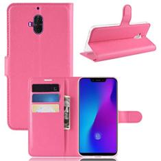 LEAGOO S10 Capa, carteira flip de couro PU premium com compartimento para cartão, suporte e fecho magnético [capa interior à prova de choque de TPU] Compatível com LEAGOO S10