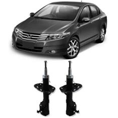 Amortecedor Honda City Dianteiro 2009 Até 2014 O Par - Triauto