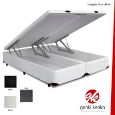 Cama Box Bau King Size Poliester(1.86X1.98)