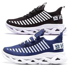 Kit 2 Tenis Masculino feminino unissex Oldsen jaguar corrida academia caminhada