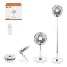 Ventilador Portátil Silencioso Dobrável 7200Mah Retrátil