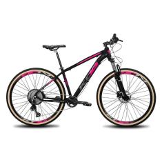 Bicicleta Aro 29 KOG 12v Freio Hidráulico K7 Trava Pneu Bege