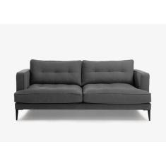 Sofá 2 Lugares, Revestimento em Sarja - VEN007 - SOFÁ DIRETO DA FÁBRIC