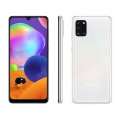Smartphone Samsung Galaxy A31 128GB Branco 4GB RAM 6,4" Câm. Quádrupla