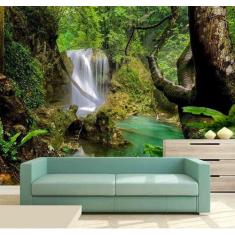 Papel de Parede - Painel Fotográfico Cachoeira 3D 3M² na 084 - Voce De