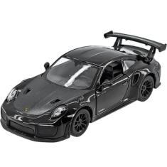 Miniatura Carrinho Coleçao Porsche 911 GT2 Rs Preto - Toy King
