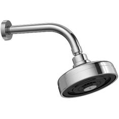 Chuveiro cromado com tubo de parede acqua plus standar 1990 cstd deca,