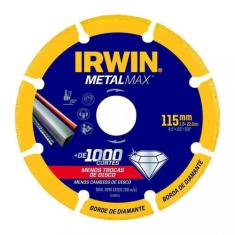 Disco Corte Diamantado 115mm 4 1/2 Metalmax 1998845 Irwin