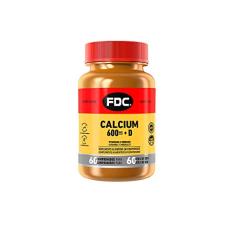 Cálcio + Vitamina D - 60 Comprimidos - FDC