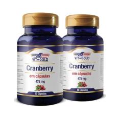 Cranberry Vitgold Kit 2x com 60 Cápsulas