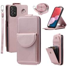 Dibosom Capa carteira para Samsung Galaxy A13 4G/5G com vários compartimentos para cartões, bolsa de órgão, alça de pulso com fivela de anel, alça de ombro, suporte de cartão, capa de telefone para