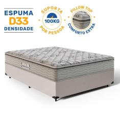 Cama Box com Colchão de Espuma D33 Probel Guarda-Costas ProEvidence Plus Viúva 128cm