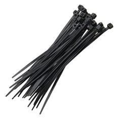 Abraçadeira de Nylon Preto 50 Uni Enforca Gato Cinta Plastica 370mm x 7mm