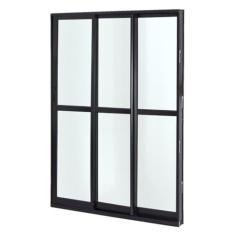 Porta Sacada 3 Folhas Alumínio 1,20 X 2,10 com Fecho Hale Esquadrias