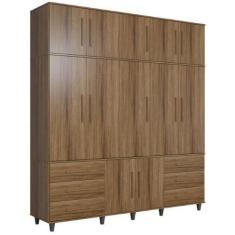 Roupeiro Armário Triplex tres partes Guarda Roupas London casal 12 por