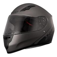 Capacete X11 Trust Solides Para Moto Fechado - Grafite - 58