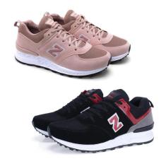 Tênis Feminino Para Academia Caminhada Corrida Esporte Kit 2 Vermelho/