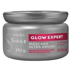 Máscara Capilar Ultra Brilho Siàge Glow Expert 250g - Eudora, 250g
