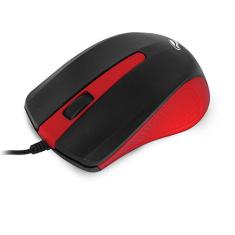 Mouse USB C3Tech MS-20RD Vermelho - Compatível com PC e Mac Resoluções até 1000 DPI Com cabo de 115cm Sensor óptico