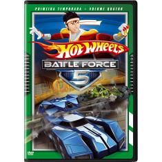 Dvd Hot Wheels Battle Force 5 - 1ª Temporada - Volume 4