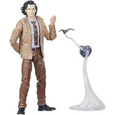 Boneco de ação Loki de 6 polegadas da Marvel Legends com 4 peças Build-a-Figure