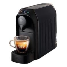 Cafeteira Passione Automática Multipressão Cor Preto Brilhante Três Corações 220v Passione