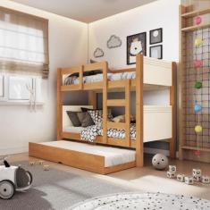 Treliche Infantil Madri Conquista Móveis, Cinamomo/Off White