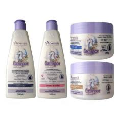 Kit Arvensis Cachinhos Cond. Ativ. Ondulado Creme 2X1 Geleia