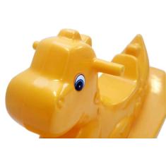 Gangorra Dinossauro Rex-Brinquedão Plástico Playground Kids-Brinquedo 