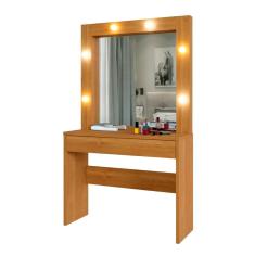 Penteadeira Camarim Requinte 1 Gaveta Mavaular Naturale