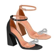 Sandália Salto Alto Feminino Vizzano 6403.210-Feminino