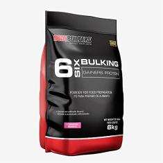 6 Six Bulking Gainers Protein 6kg – Bodybuilders Sabor Morango