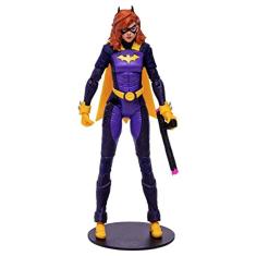 Boneca Batgirl da DC Multiverso (Cavaleiros de Gotham) 7` com acessórios