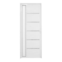 Porta Lambril Solara Com Visor 80 X 2.10 Branca Lado Direito - Hale