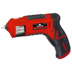 Parafusadeira Á Bateria Worker 12V Bivolt Com 17 Peças