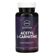 Acetyl L-Carnitine, 60 Cápsulas, Mrm - Mrm Nutrition