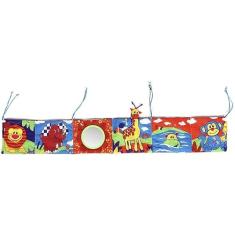 Livro De Pano Flexível De Animais Para Bebê Chocalhos