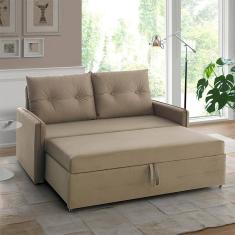 Sofá Icaria 3 em 1 Sofá Chaise Cama 1.50m Estofama