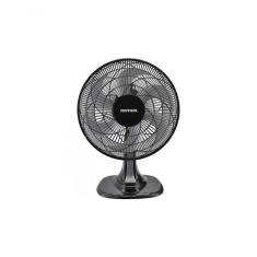 Ventilador De Mesa 40 Cm Com 6 Pas 220V Turbo 6 Preto/Cinza